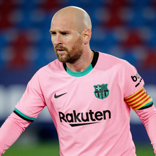 Apres : Messi chauve